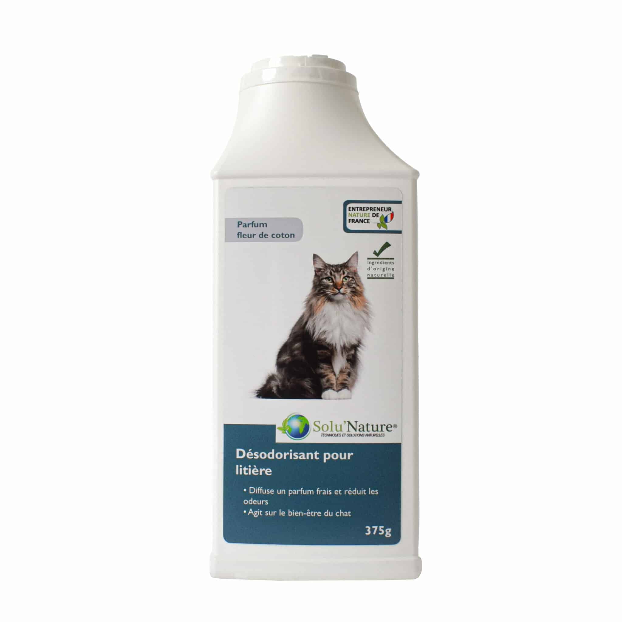 Désodorisant pour litière